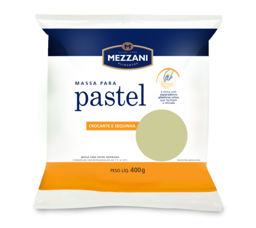 Massa para Pastel Disquinho 400G #9 - Mezzani